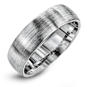 Diamond Wedding Band, 14k WG